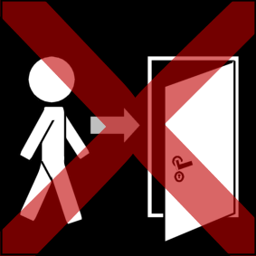 door enter